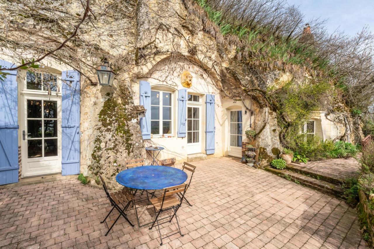 Gite Insolite Troglodytique De La Cave Des Mouret Trôo Extérieur photo