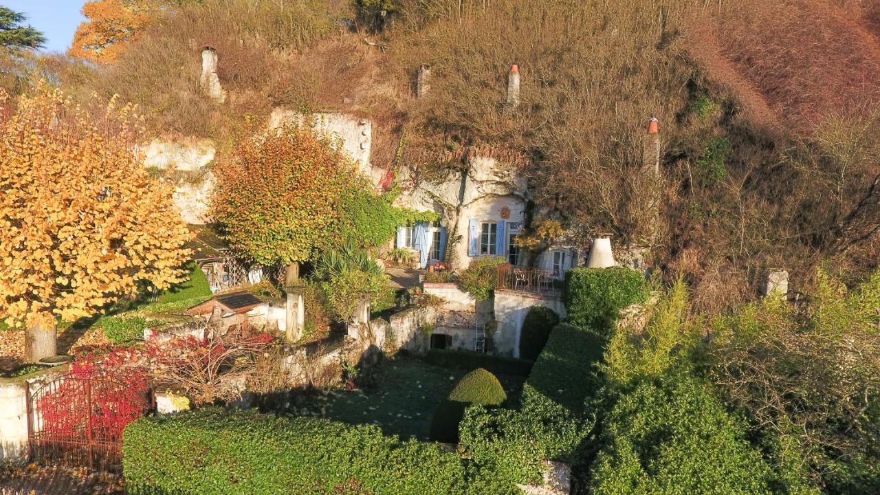 Gite Insolite Troglodytique De La Cave Des Mouret Trôo Extérieur photo